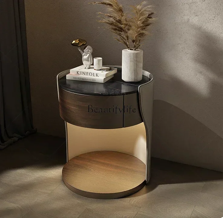 

LHotel dedicated wabi-sabi high-end designer creative minimalist bedside table