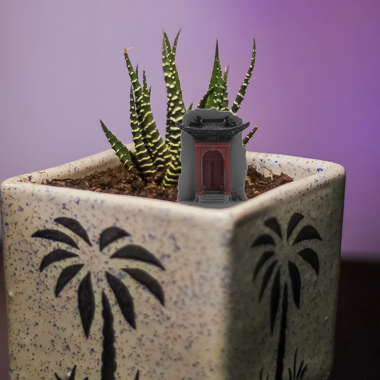 

1pcs Miniature Chinese Architecture Micro Landscape Ornament For Desktop Aquarium Zen Garden Decor Feng Shui Office Home Party