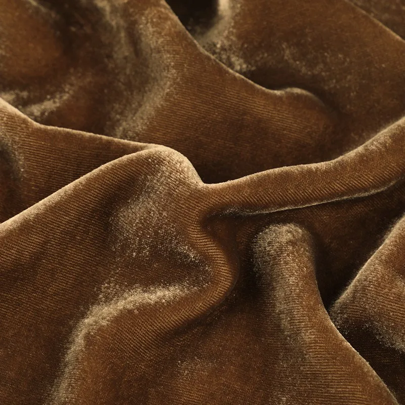 

180G silk velvet fabric artificial fiber high-end luxury dress evening gown decoration throw pillow sofa