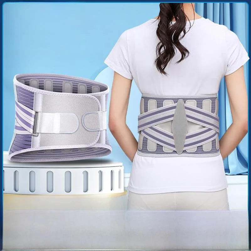 breathable-supportive-waist-belt-lumbar-vertebrae-protection-steel-plate-fixed-strap-back-support-belt-fitness-yoga-gear
