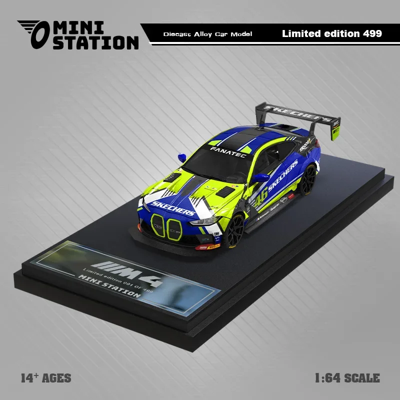 Mini Station 1:64 M4 Rossi\'s Racing Diecast Model Car