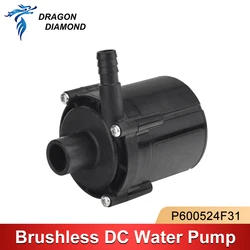 Brushless DC Water Pump DC24V Brushless Motor 48W Flow 20L/Min 11m Small Water Pump P600524F31 For Engraving Laser Chiller Pump