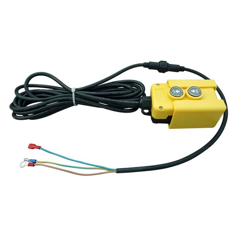 ABRU-3 Wire Dump Trailer Remote Control Switch Controller 12 Volt 3 Wire DC For Single Acting Hydraulic Power Pump Unit Easy Ins