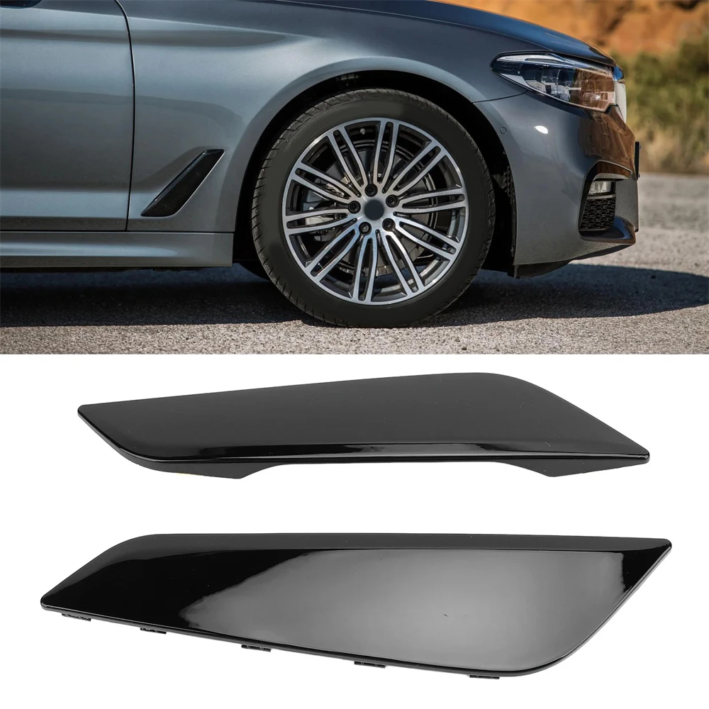 

1 Pair Black Side Wing Air Outlet Cover for BMW 5 Series G30 G31 2017-2023 Front Left & Right Duct Trim 51747439014