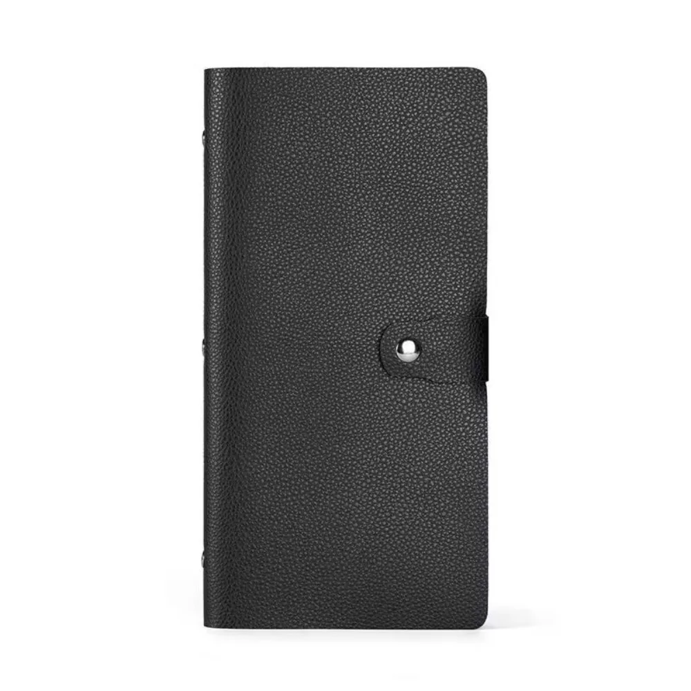 Gift for Fun Money Savings Challenge Binder PU Easy Savings Challenges Book Clear Solid Color Cash Budget Notebook Save Money
