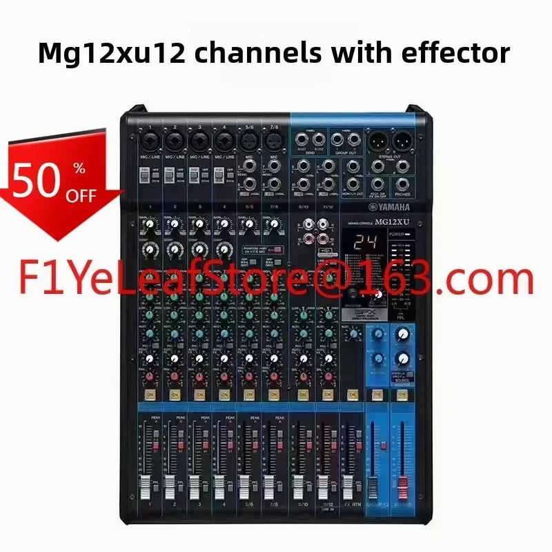 Channel professional audio mixing console pro audio dj  for stage performance sound system Japan NJM4580 MGXU 10/12/16/20