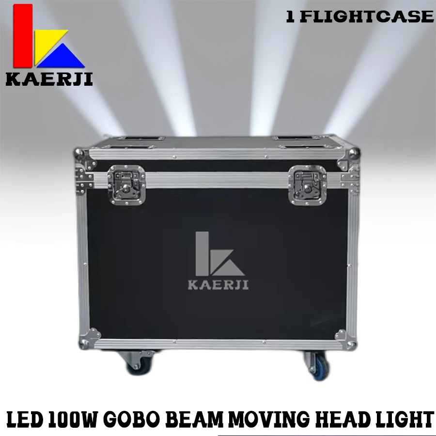 kaerji moving head stage light effect apenas um flycase para led 100w beam gobo 18 prism 18 prism clube ktv disco dj iluminacao de festa 01