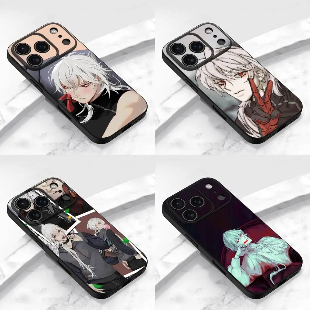 

A Date with D-Death Casper Phone Case For iPhone 15,16,12,14,13,11,17,Pro,Max,Plus,E,Air,Mini Black Cover