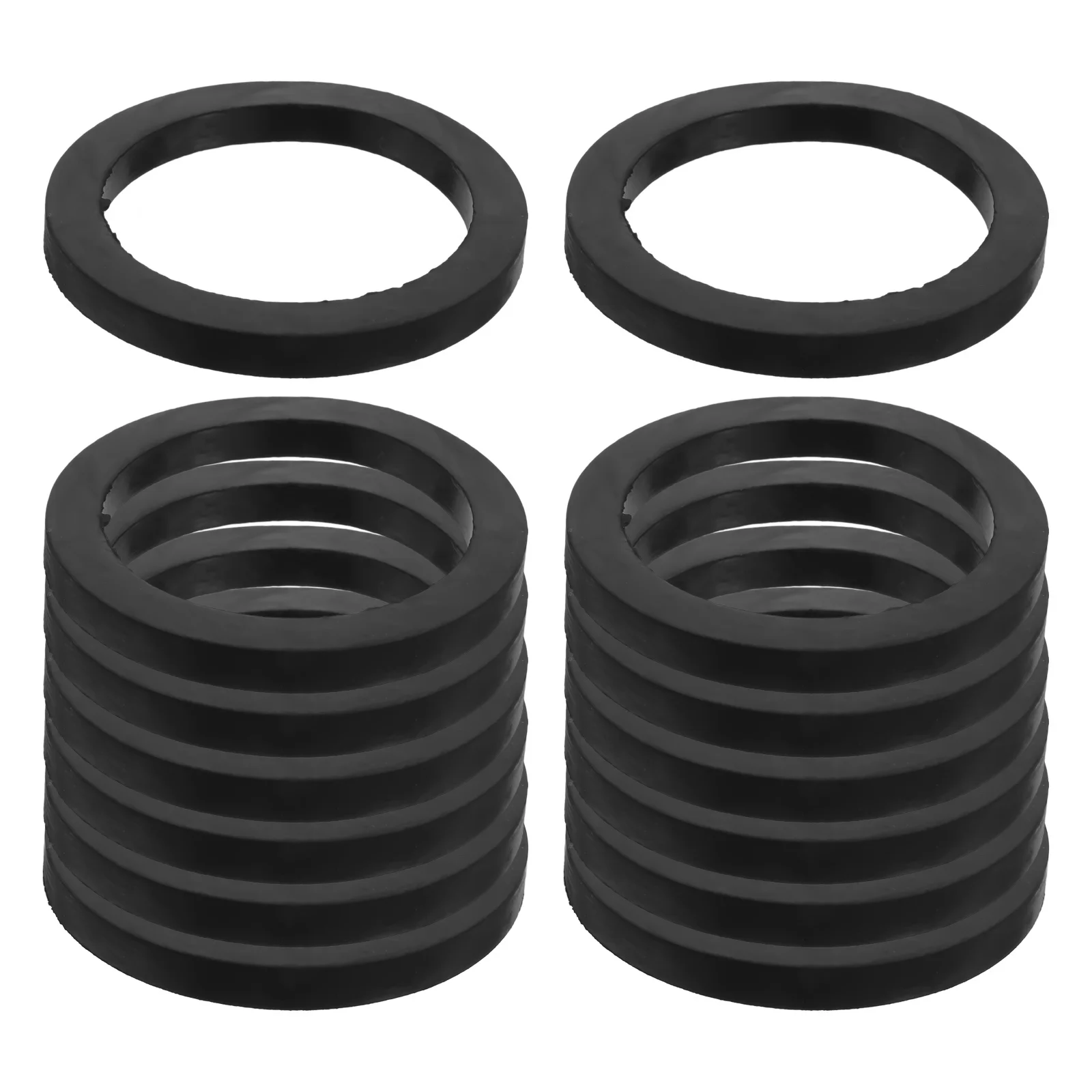 

15 Pcs Pipeline Quick Connector Pad Hose Nitrile Rubber Cam Groove Replacement Gasket