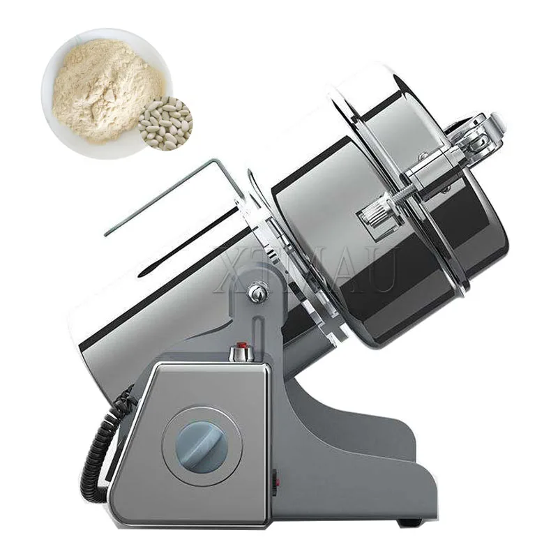 

800G-2500G Electric Dry Food Grinder Grains Mill Powder Grinding Machine High Speed Spices Cereals Crusher Swing Type