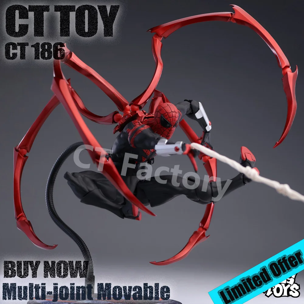 

Mess CT Toys Superior Человек-Паук Messtoys Питер Паркер Человек-Паук Сосед Доктор Осьминог Аниме Фигурка Подарки Игрушечная Модель Горячая