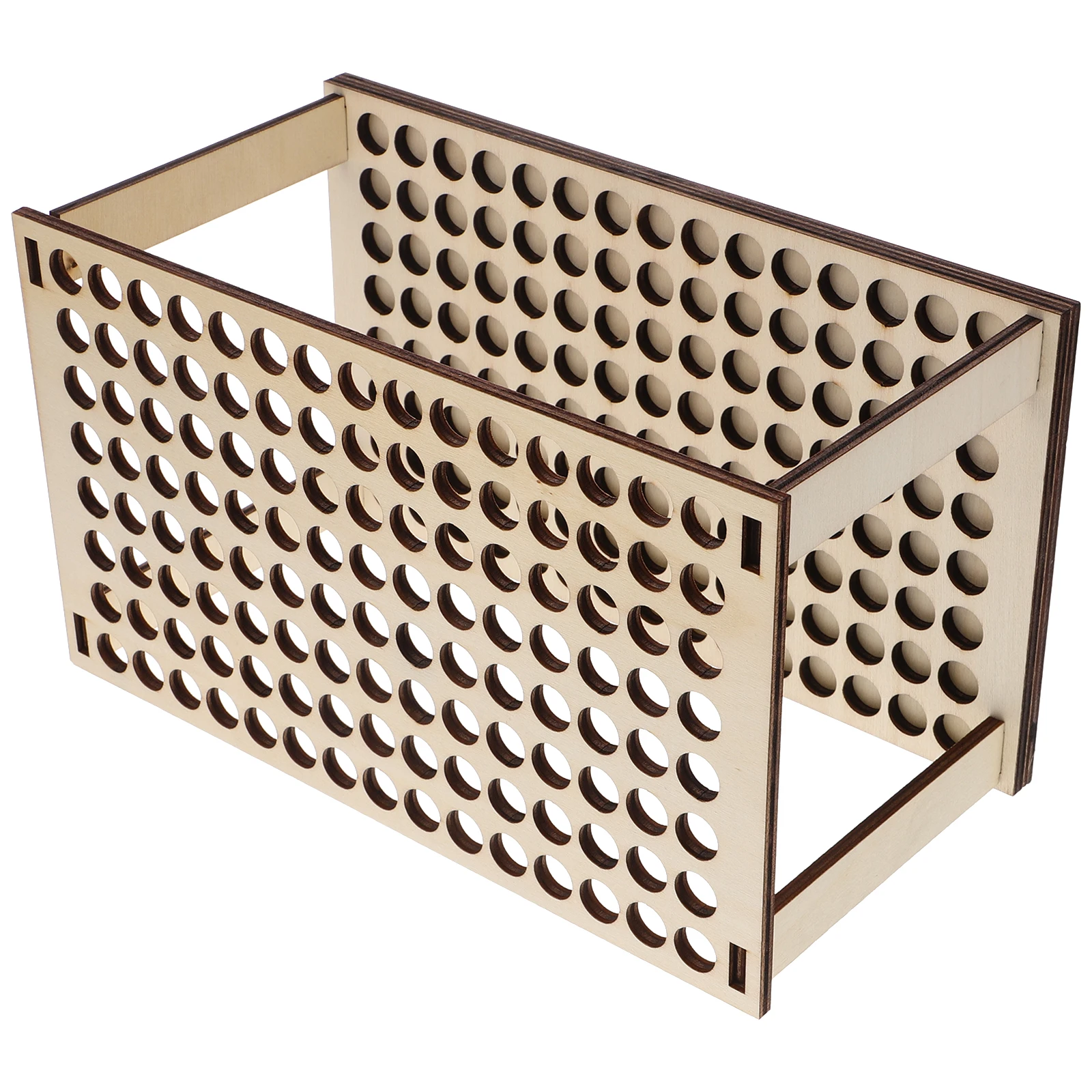 Holz Stift Pinsel Ständer Marker Organizer Farbe Organizer Box Handwerk Rack Lagerung Box Liefert Pinsel Rack