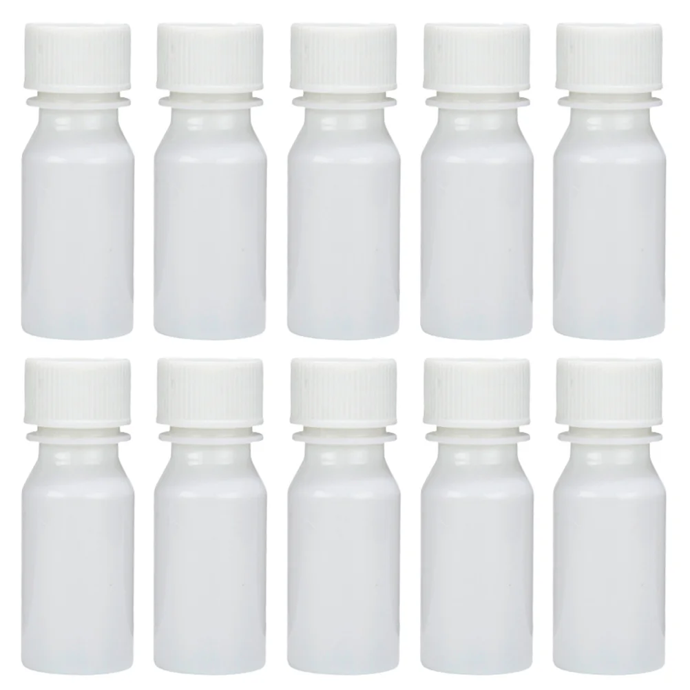 

30 Pcs Reagent Bottle Sample Sealing PET Vial Storage Laboratory Liquid Container