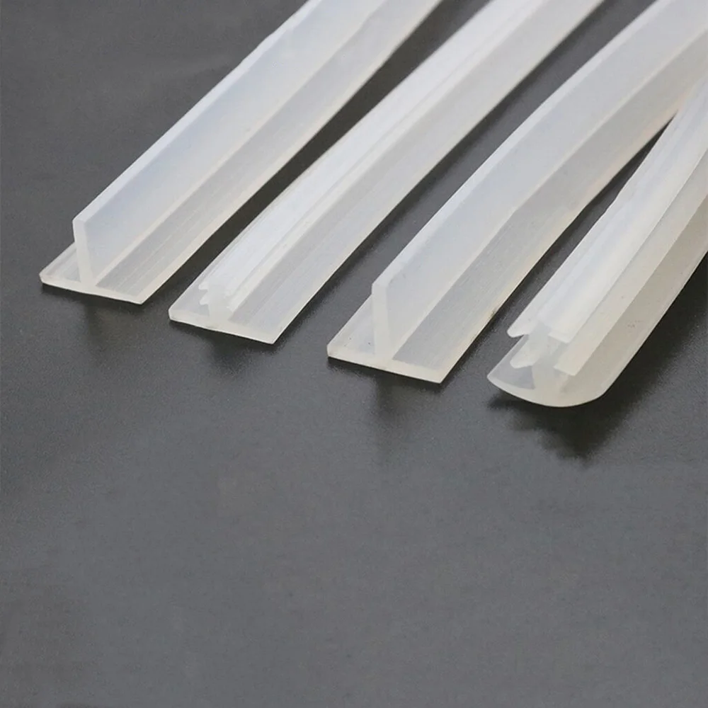 1/3/5m Gap Cover Sealing Strip T Shape Silicone Gap Filling Bar Kitchen Anti-Oil Home Improvement Car Cable Decor Protective Pad