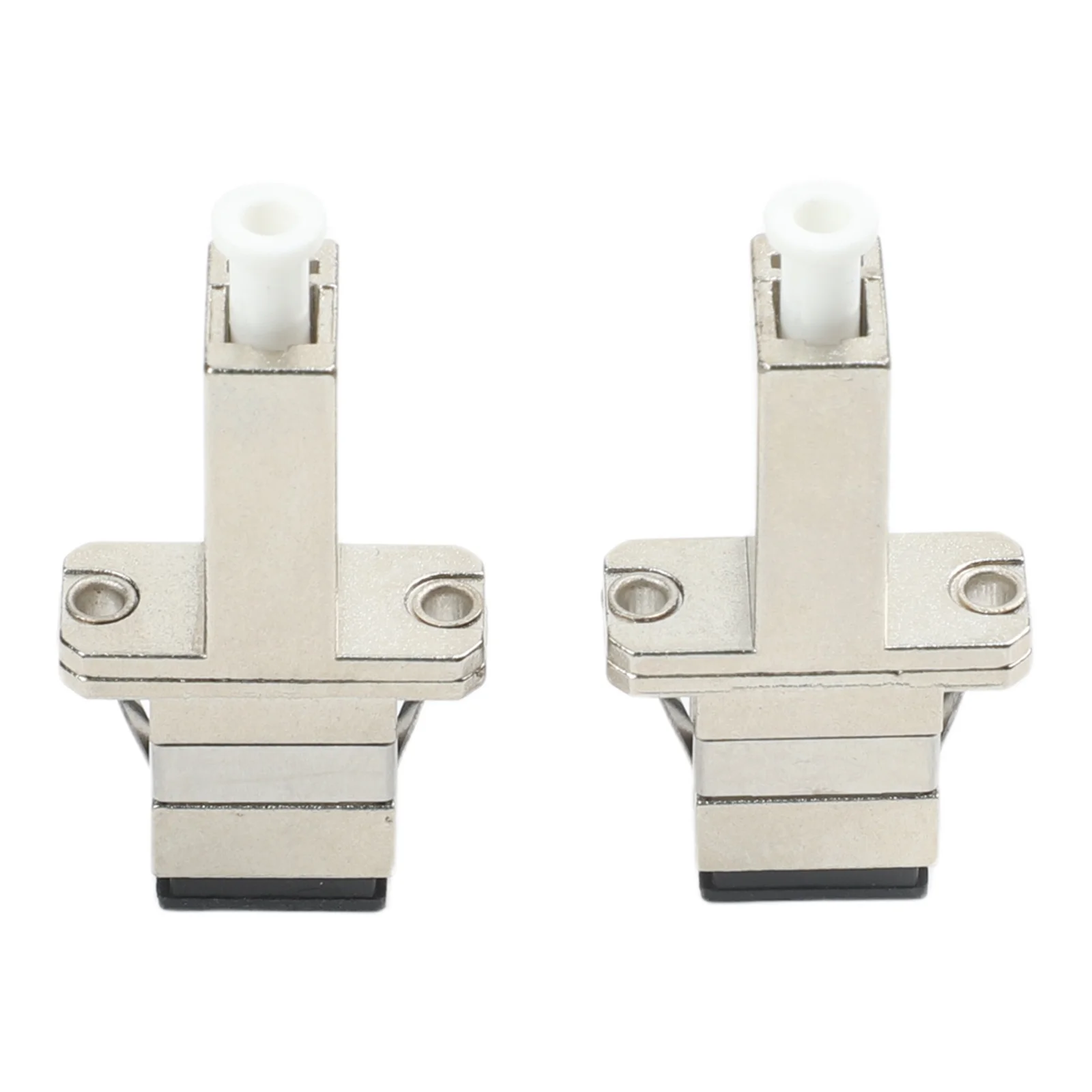 2pcs LC To For SC Fiber Adapter Female To Female Converter For Communication Network CATV LAN System Accessories