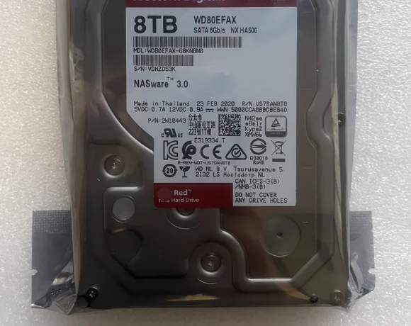 

For WD8003FFBX WD80EFAX 3.5 inch 8T red disk PRO NAS storage server hard disk