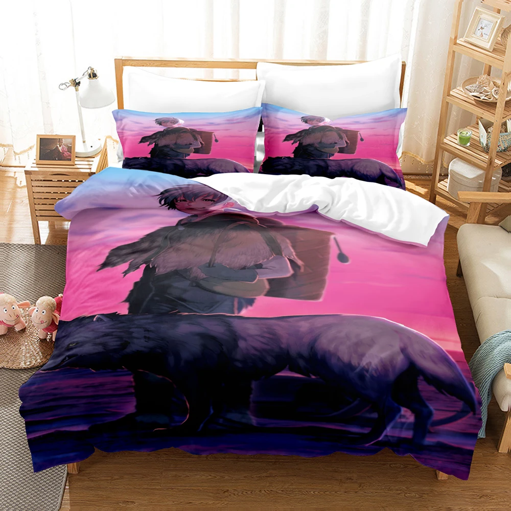 

3d Cartoons To Your Eternity Bedding Sets Duvet Cover Set With Pillowcase Twin Full Queen King Bedclothes Bed Linen Home Textile
