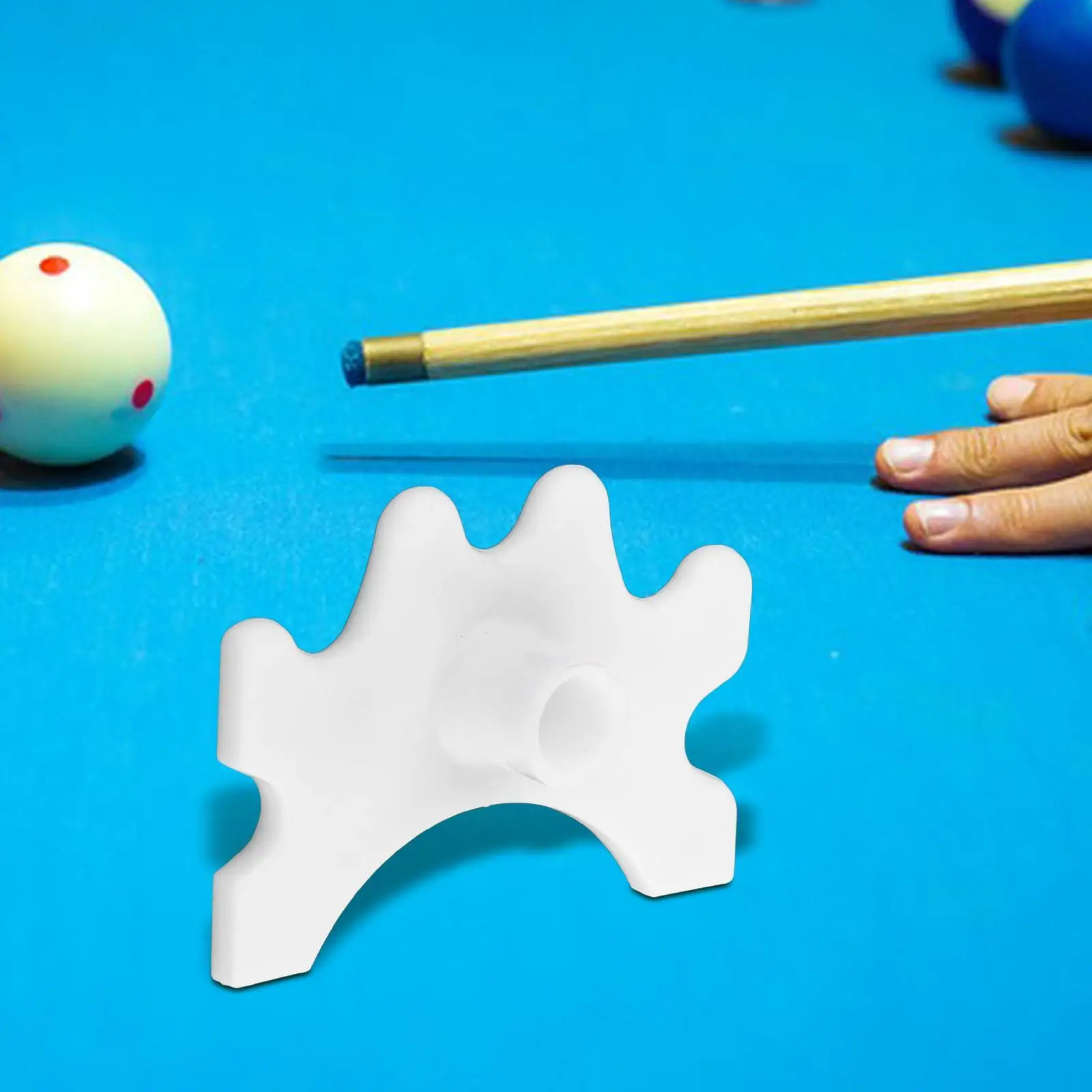 

Профессиональная пластиковая головка для бильярдного кия в стиле Crown, аксессуар для бильярда, подставка для стола, для начинающих и взрослых