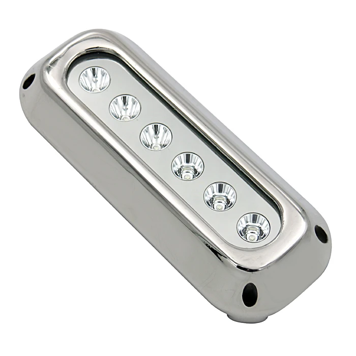 Marine Grade 316L Stainless Steel Surface Mount Led Underwater Light For Boat Yacht