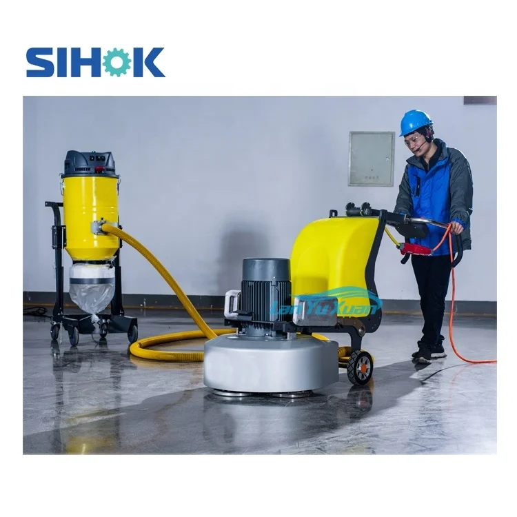 Hot Sale Hepa Filter Concrete Dust Extractor 3.6Kw  Collector Industrial Vacuum Cleaner