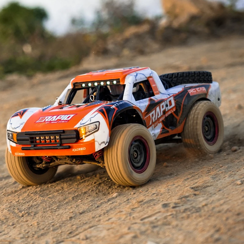 Q130 RC Car 1/14 70KM/H 4WD Off-road Brushless Motor Remote Control Cars High Speed Drift PickupTruck Adults Kids Toys