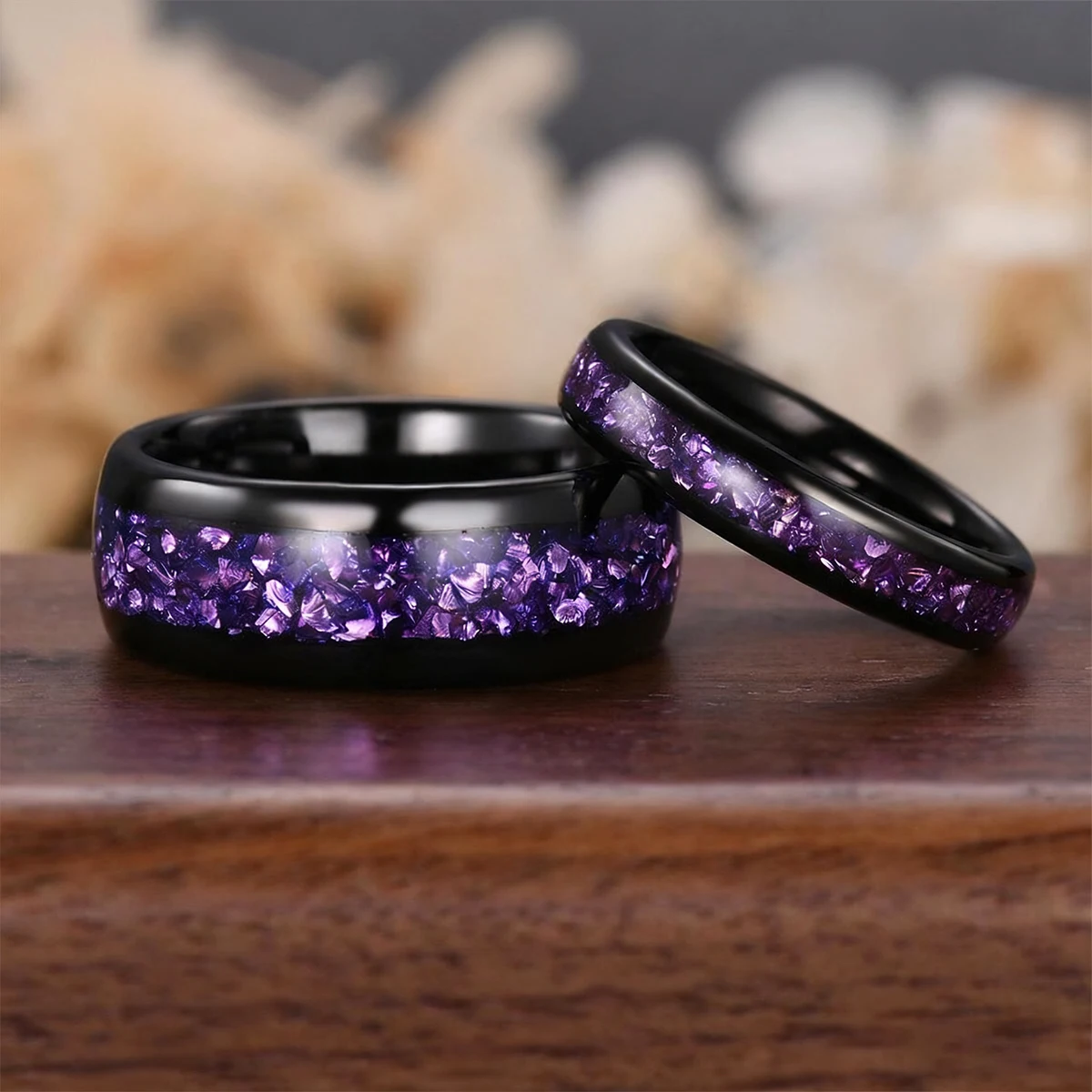 bagues-de-mariage-en-carbure-de-tungstene-noir-8mm-4mm-pour-couple-bijoux-de-mode-bagues-de-fiancailles-pour-hommes-et-femmes-bague-de-promesse-en-amethyste