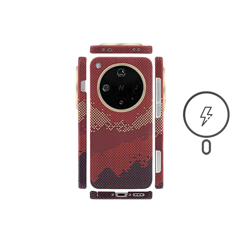 

Suitable for OPPO find X8Ultra phone case Kevlar aramid fiber magnetic suction simple style protective case