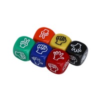 6pcs Rock Paper Scissors Dice Drinking Game Party Spiele Juegos De Mesas Para Toda La Familia Funny Toys For Children Adults