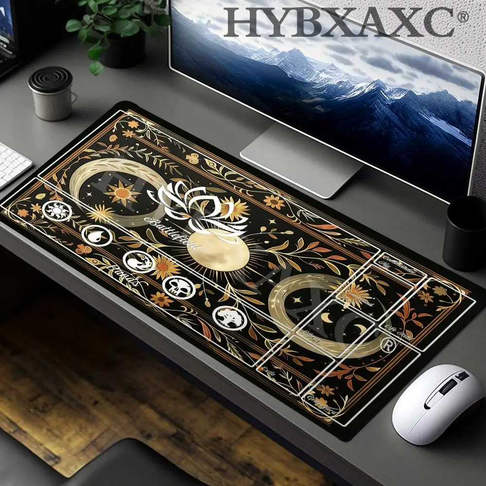 

HYBXAXC Celestial Arcana Moonlit Visions Tcg Mouse Pad, Trading Card Game Accessories, Deskmat and Mousepad,mtg Mouse Pad
