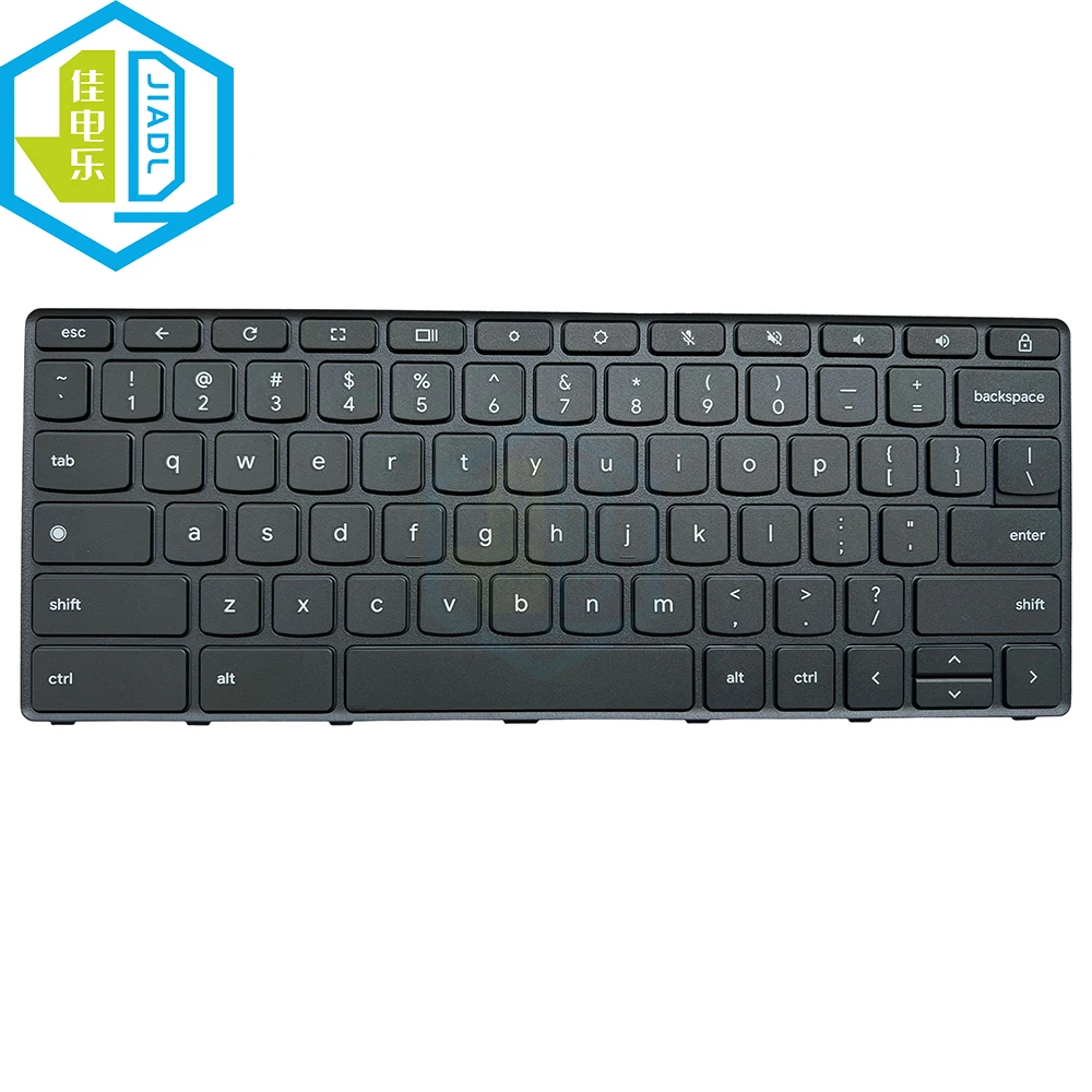 

US English Keyboard For Lenovo 100E Chromebook Gen 4 PH1SRE SN21K16886 9Z.NLZST.C01 With Frame Laptop Replacement Keyboards