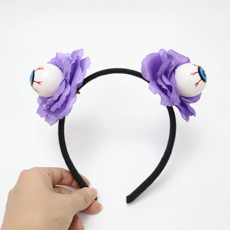 10pcs  Eyeball Headband Head Boppers Hair Hoop Headpiece for Happy  Costume Accessory Halloween