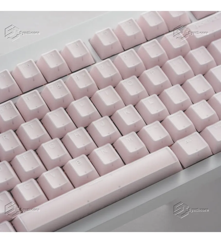 Light edge engraved two-color marble keycap PBT original mechanical keyboard cap Halo character opaque keycap