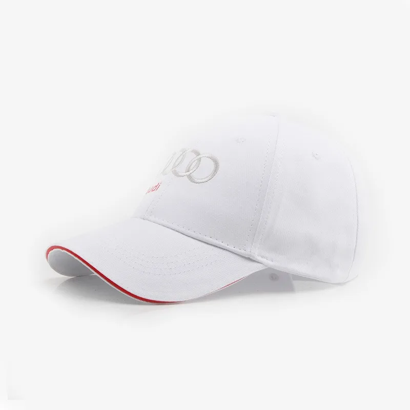 Car Audi Embroidered Adjustable Sport Baseball Casual Cap For Audi A1 A3 A4 A5 A6 A7 A8 Q2 Q3 Q5 Q7 TT S line S3 S4 S5 S6 R8 RS