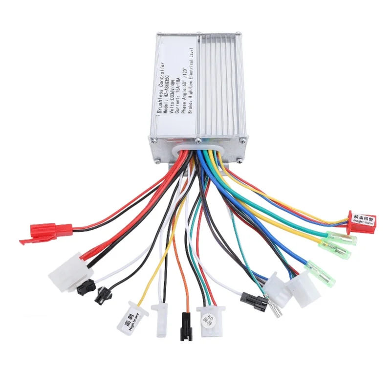 

36V 48V 350W Brushless Controller Intelligent Electric Bike Motor Controller For Electric Bicycle Scooter
