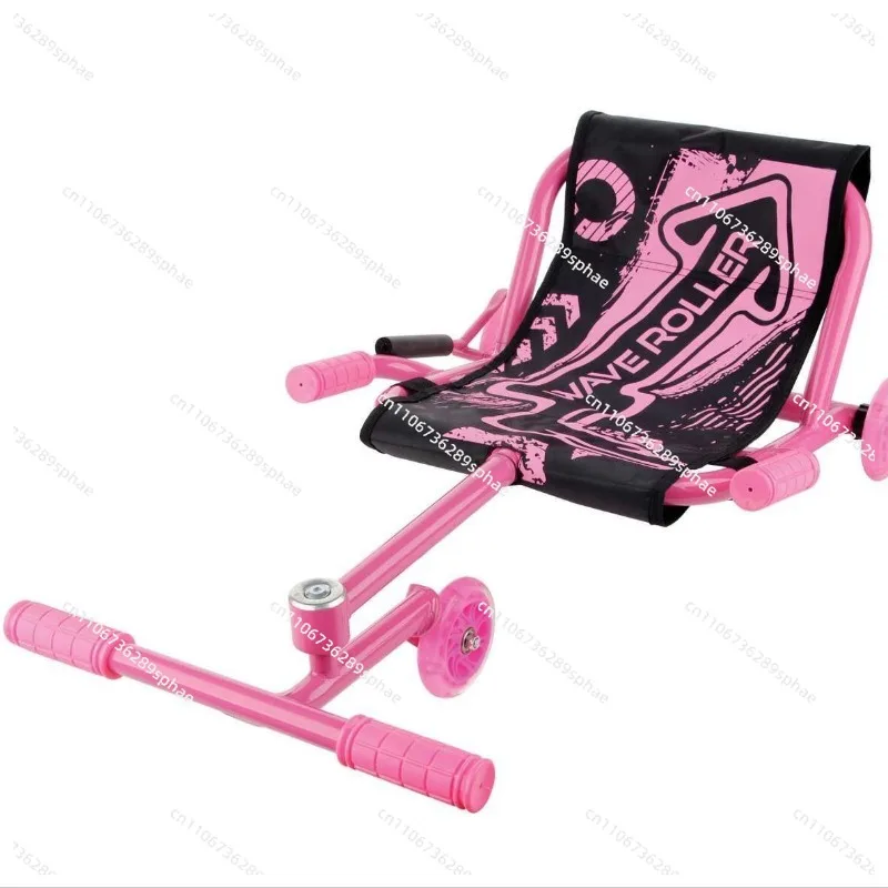 

Children's leisurely car, swing car, frame, three-wheel sliding, twisting car, folding go-kart