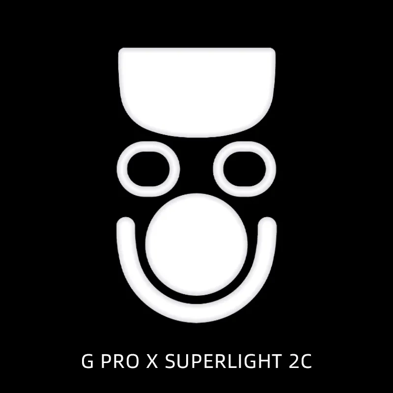 New Esports Tiger Gaming ICE Version Mouse Feet Mouse Skate for G Pro X Superlight 2C Mouse White Glides Edge