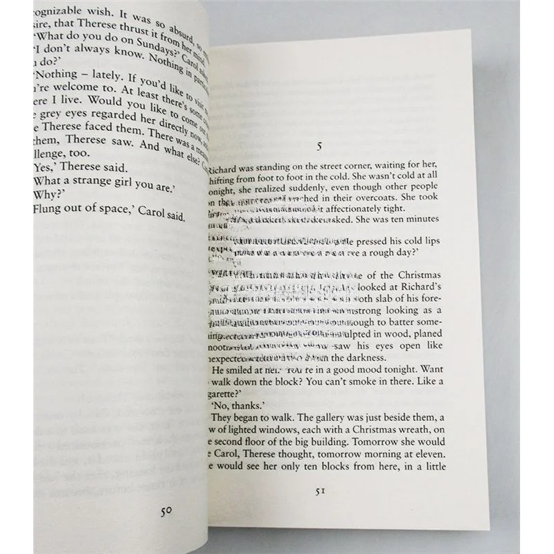 The Price Of Carol Salt Highsmith's English Book Novel Portable Edition Education Teaching Literature Fiction