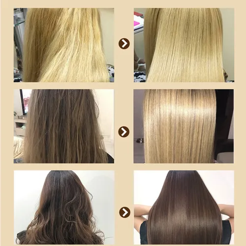 Imagen 2 del producto Cápsula mágica de vitamina para el cabello, aceite de queratina, restauración rápida del cabello, suave, brillante, hidratante profundo, productos para el cuidado del cabello del cuero cabelludo seco y rizado