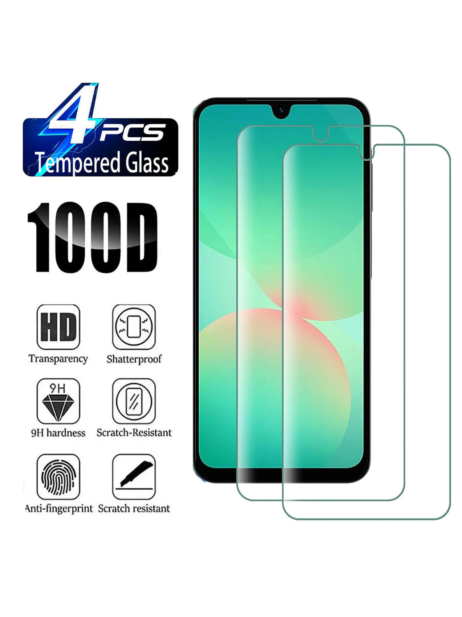 Pour Samsung Galaxy A26 5G 9H Film en verre trempé