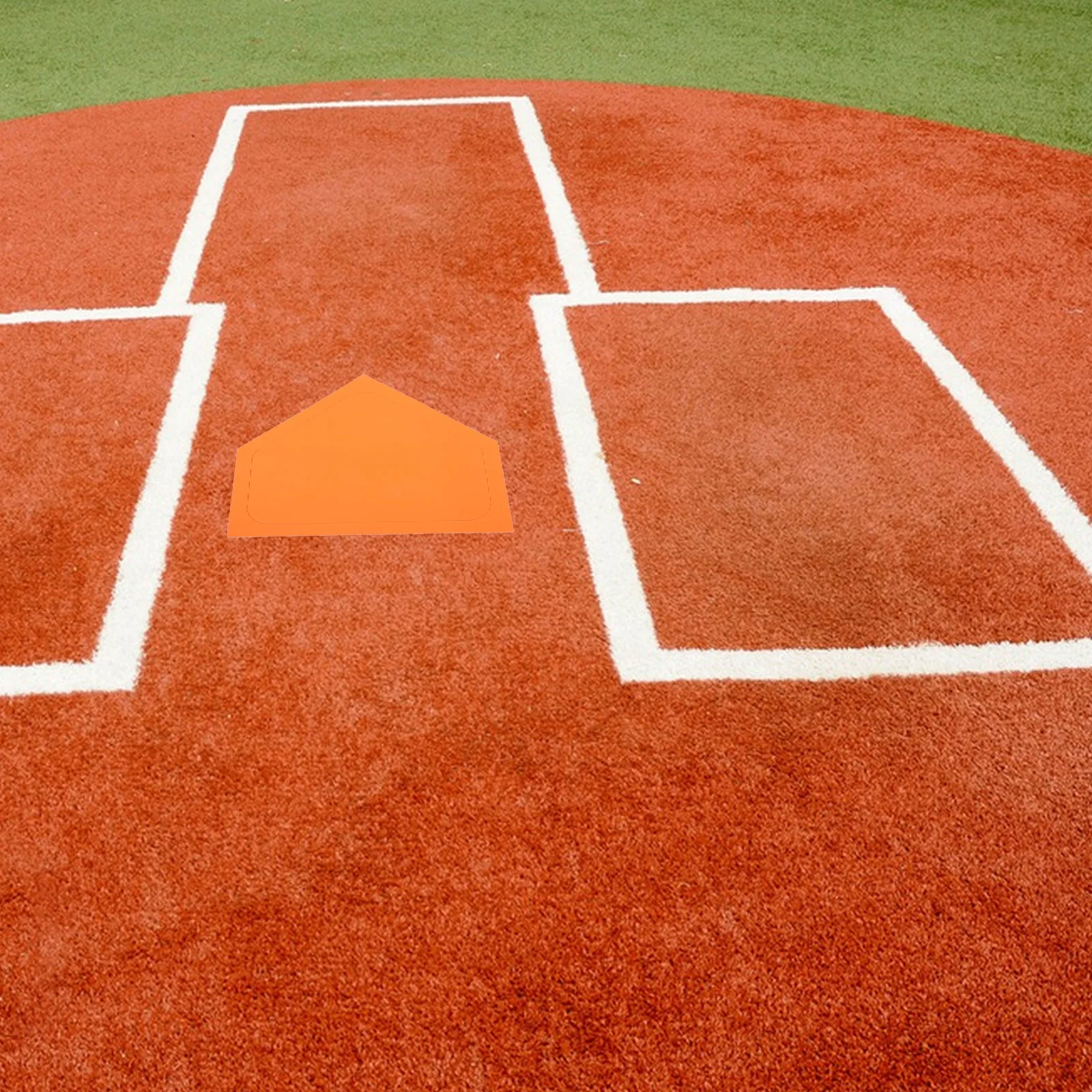 

5pcs Rubber Baseball Softball Bases Waterproof Thicken Durable Field Equipment Pitching Mats Home Plate Wide Base