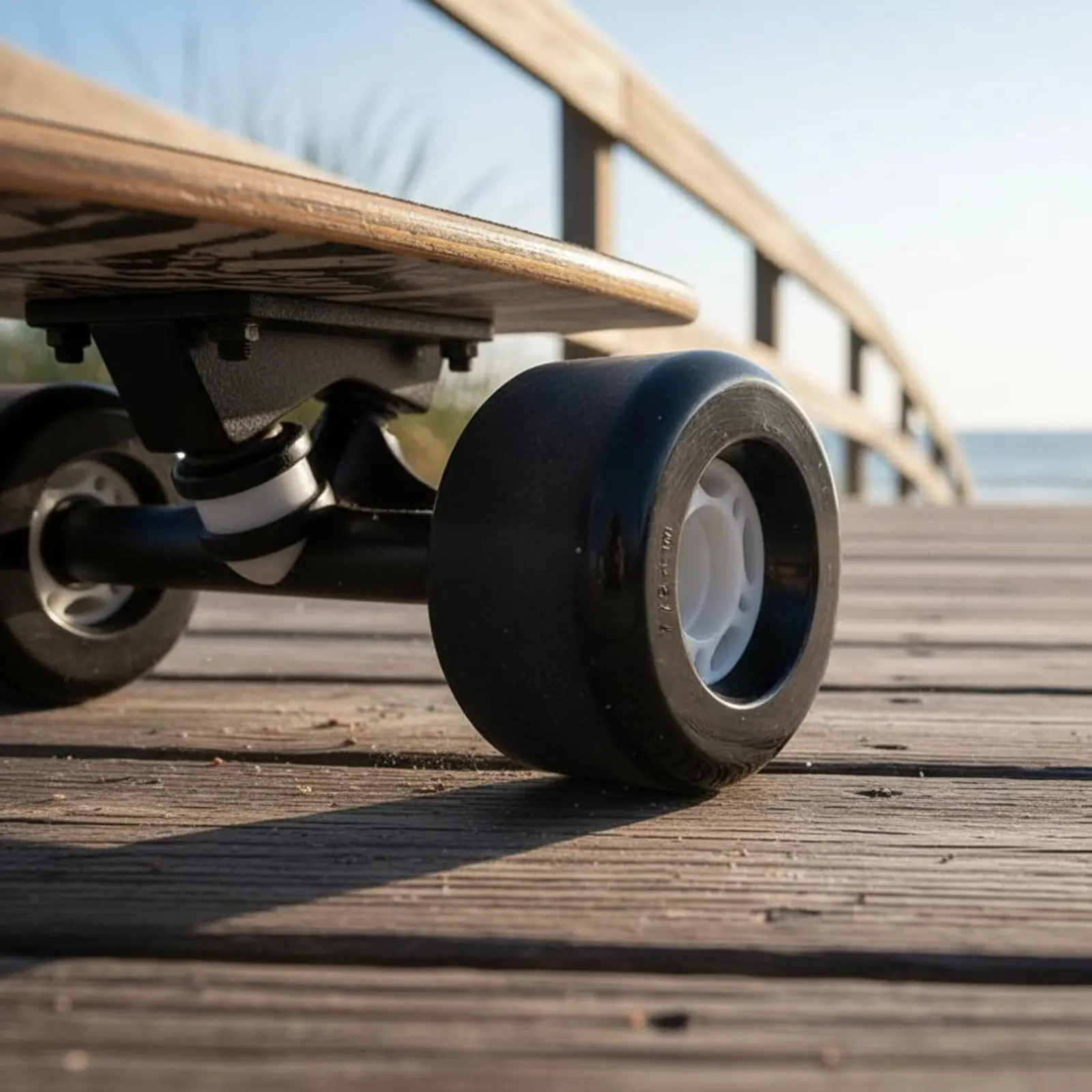 

72mm PU Skateboard Wheels Quiet Ride Land Surfboard Wheels Wheel Set Vibration Reduction Sports Gear Stable Grip for Carving