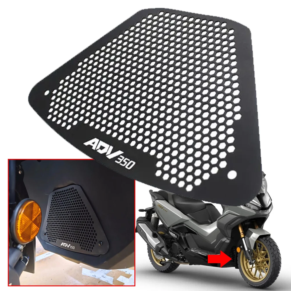 

Fit For HONDA ADV350 Forza350 2021 2022 Aluminium Alloy Parts Motorcycle CNC Radiator Grille Guard Cover Oil Cooler Protector