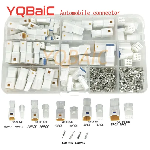 Imagen 2 del producto Conector de Cable impermeable 2P 3P 4P 6P 8P 0,6 MM enchufe macho y hembra con Cable JST JWPF conectores eléctricos