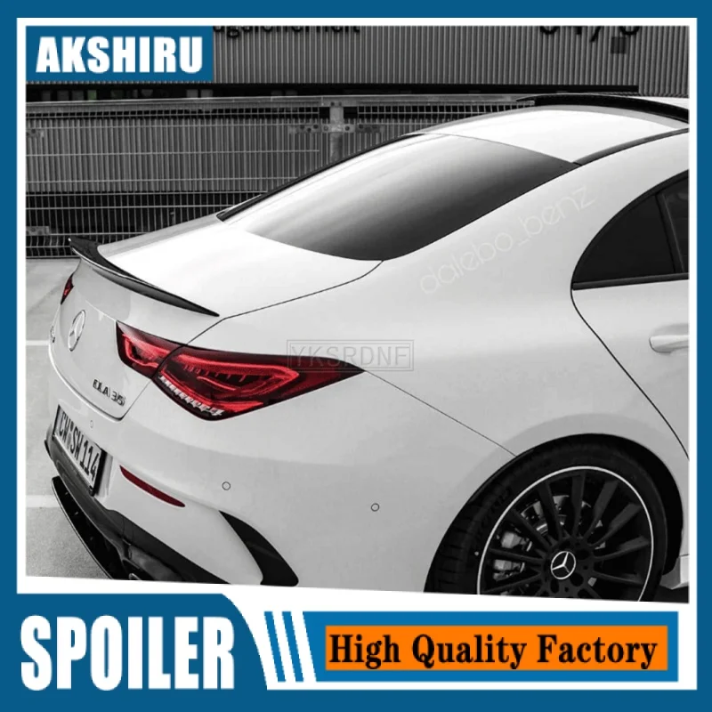 C118 Heckspoiler für Mercedes Benz CLA-Klasse W118 2019–2020 CLA250 CLA200 CLA220 ABS glänzend