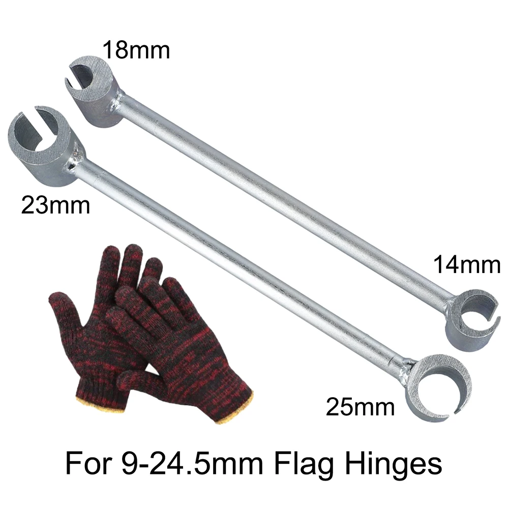 1pcs Door Hinge Adjustment Wrench Bender Hinges Gap Repair For 8-25mm Flag Hingles Adjustable Gap Width Wrench+Gloves Tool