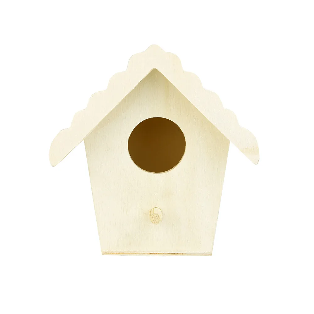 House Bird Bird House Wooden Dox House Box Bird Box Bird Box Squirrel Proof Spinning Feeder Heated Water Bowls For Outdoors