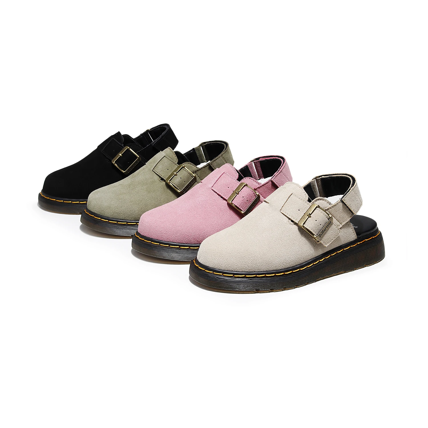 

Men's Slippers Fashion Big Leather Casual Slippers Summer Half Slippers for Men Non Slip Beach Shoes Classic Clogs Shoes