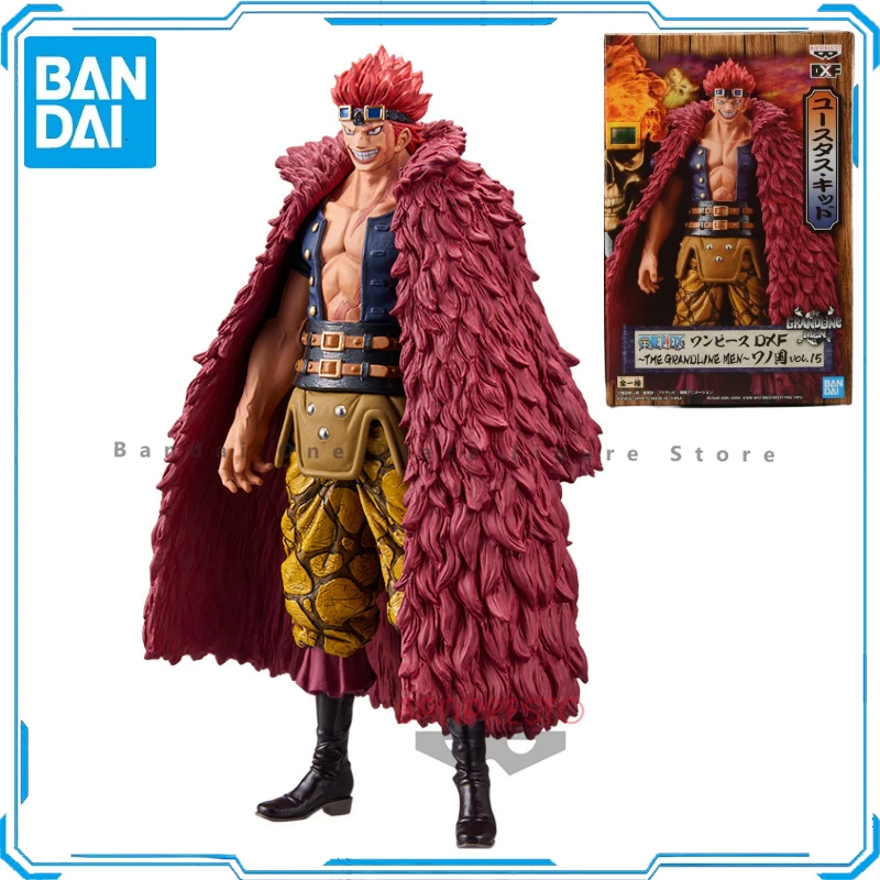 

In Stock Original Bandai DXF THE GRANDLINE MEN Wano Kidd Action Figures Anime Animation Toys Gifts Model Collector