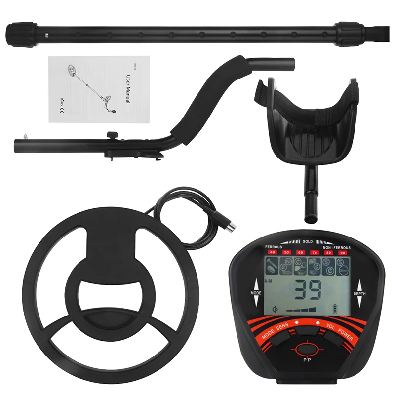 

MD-810 Professional Gold & Industrial Metal Detector