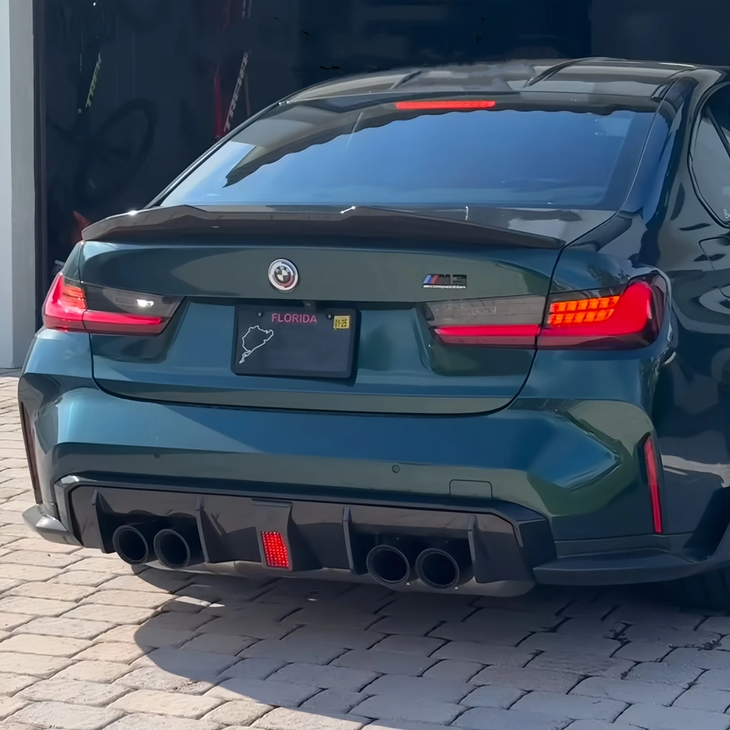 

1Pcs Gloss Black M Performance Style Car Rear Bumper Diffuser For BMW G80 M3 G82 G83 M4 2020+ Tuning Rear Valance Body Kits